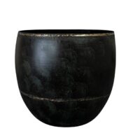 Topf - Belia Vintage Schwarz - M - H25 B28 – Bild 4