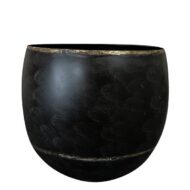 Topf - Belia Vintage Schwarz - L - H28 B33 – Bild 4