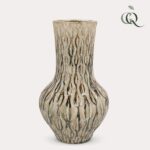 Stein Vase M - Boa Grün H39 W23