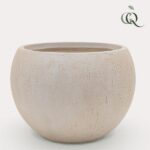 Topf Globus Beige Regentropfen XL – H30 B42