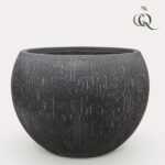 Globus Topf Anthrazit Regentropfen XL – H30 B42
