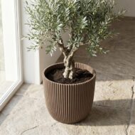 Capi Topf Nature Groove aus warmem Taupe D25cm – Bild 5