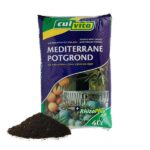 Mediterrane Blumenerde 40 Liter inklusive RhizoPlus geeignet für Olivenbäume, Zitruspflanzen und Palmen