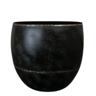 Topf - Belia Vintage Schwarz - M - H25 B28 – Bild 5