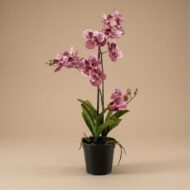Orchidee Vanda kunstplant 60 cm - Oudroze - In pot - Artificial plant – Bild 3
