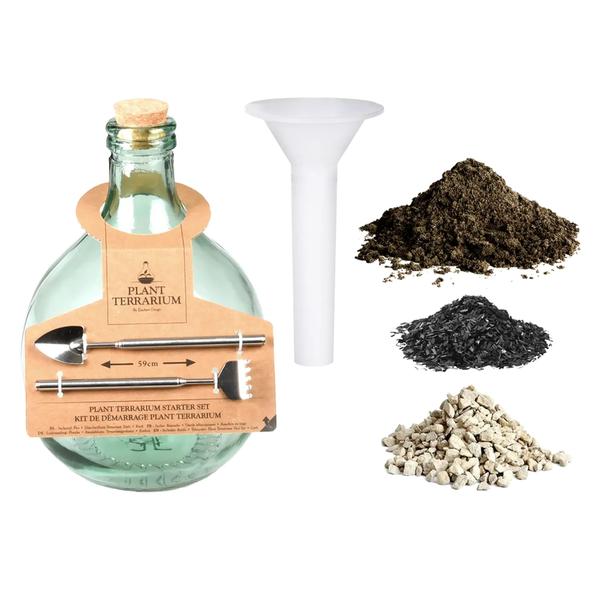 thumbnail_600-28 DIY Plant Terrarium Set 5L - Maak je eigen gesloten ecosysteem | In giftbox – Bild 1