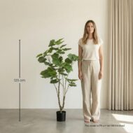 Ficus Umbrella boom 125 cm - Kunstplant - Artificial plant – Bild 4