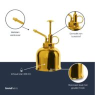 Plantenspuit - Goud - Roestvast staal (RVS) - 300 ml – Bild 6