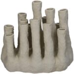 Bloemenhouder XL - Koraal - Ecru - Meertuitenvaas