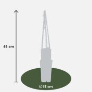 Clematis Multi Blue - Clematis Blauw - Ø15cm - ↕65cm – Bild 4