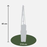 Clematis Nelly Moser - ↨65cm - Ø15 – Bild 2